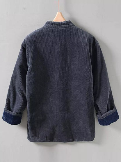 Button Front Long Sleeve Jacket