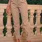 High Waist Cropped Pants