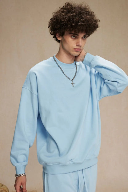 Round Neck Long Sleeve Sweatshirt