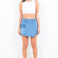 American Bazi Cargo Pocket Denim Skort