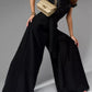 Sequin Round Neck Short Sleeve Wide Leg Jumpsuit