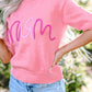 MOM Round Neck Half Sleeve Sweater