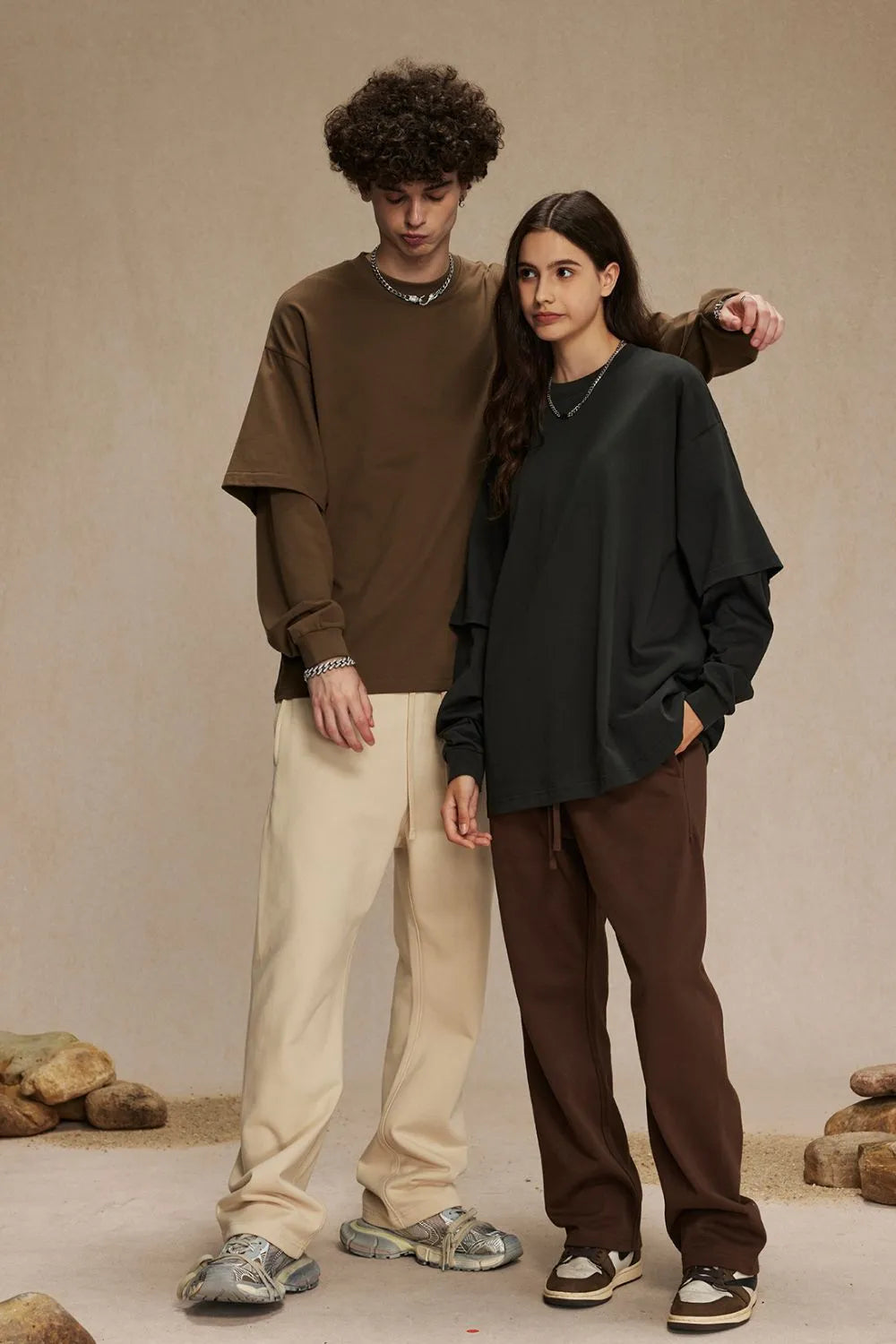 Round Neck Long Sleeve T-Shirt