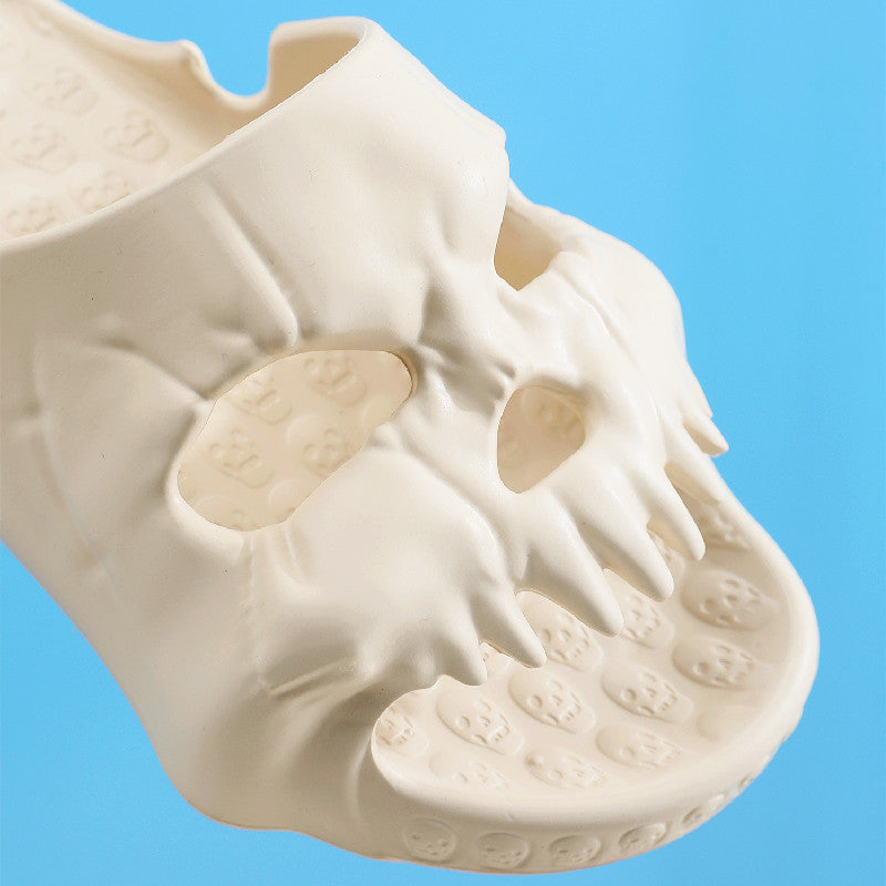 Halloween Skull Slippers