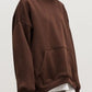 Pocketed Dropped Shoulder Long Sleeve Hoodie