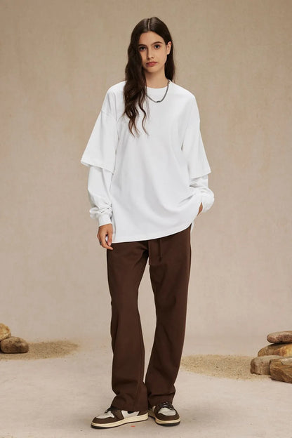 Round Neck Long Sleeve T-Shirt