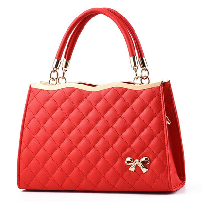 Diamond Lattice Crossbody Shoulder Bag