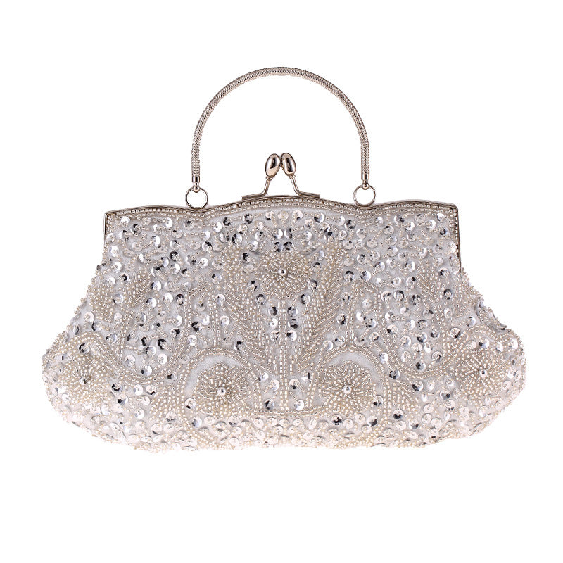 Chic and Timeless Beaded Evening Bag