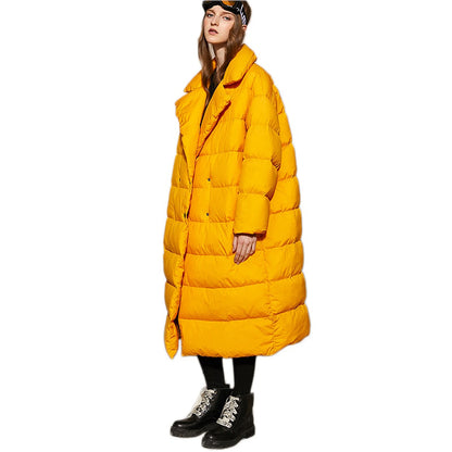Hooded Duck Down Parka Coat