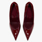 Patent Leather Pointed Toe Strange Heel Shoes