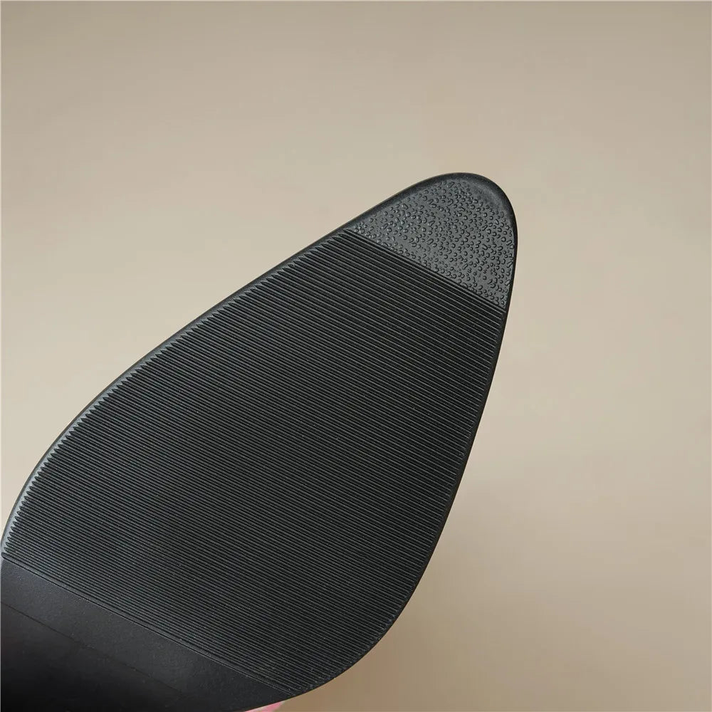 Brocade Pointed Toe Block Heel Boots