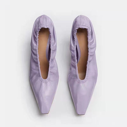 Retro Transparent Crystal High Heel Shoes