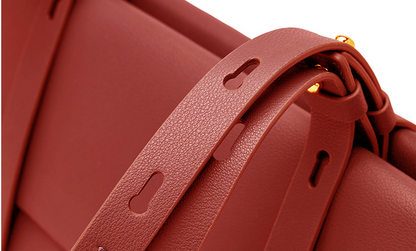 Genuine Leather Double Shoulder Tote Bag