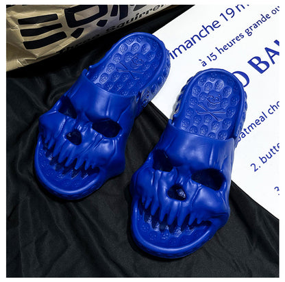 Halloween Skull Slippers