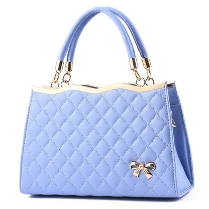 Diamond Lattice Crossbody Shoulder Bag