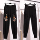 Rhinestone Embellished Sweater & Jogger Pants Set