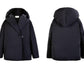 Crowd Hooded Down Jacket with Oversized Collar