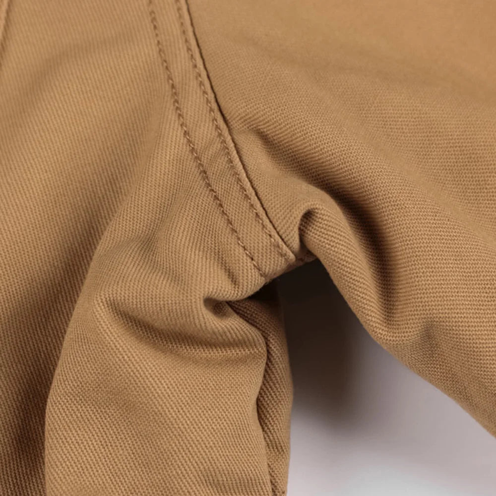 Multi-Pocketed Hooded Parka Jacket