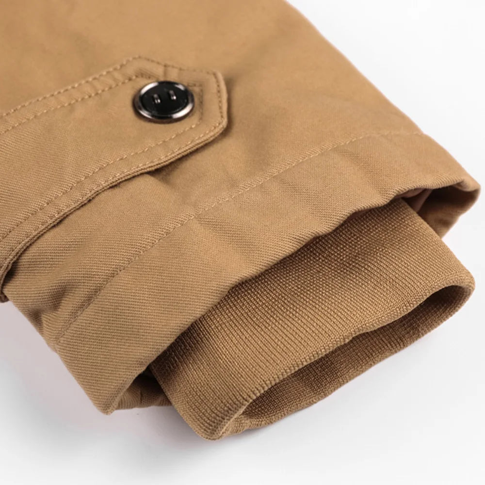 Multi-Pocketed Hooded Parka Jacket