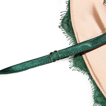 Lace Backless Slit Sleeveless Midi Dress