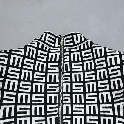 Printed Crop Top and Trouser Set