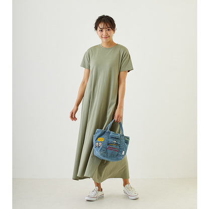 Cute Snoopy Denim Canvas Handbag