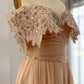 Luxury Crystal Embellished Off-Shoulder Dress
