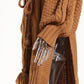 Lantern Sleeve Sweater Dress and Long Skirt Set