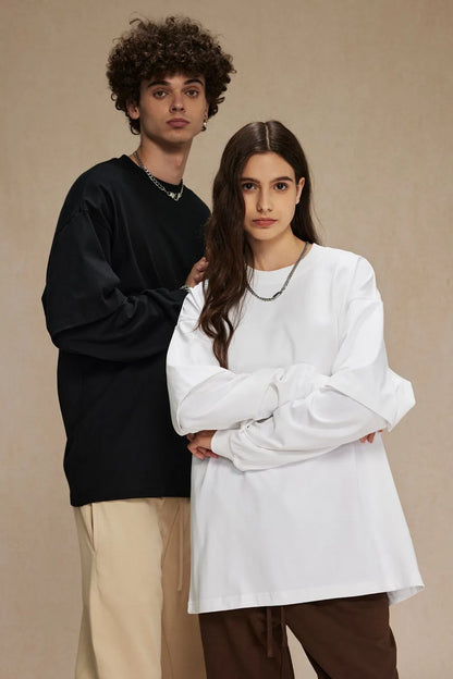 Round Neck Long Sleeve T-Shirt