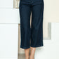 Judy Blue Side Seam Braid Detail Crop Wide Leg Jeans