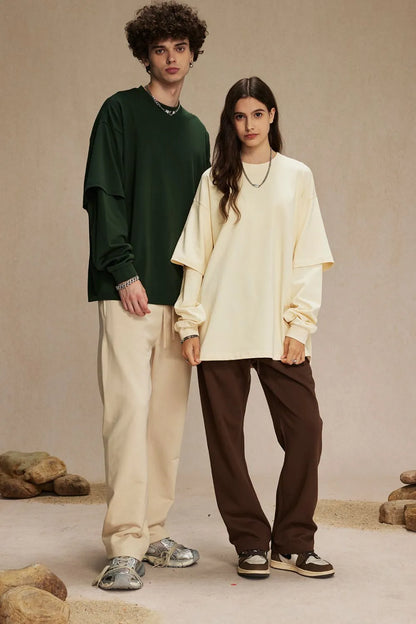 Round Neck Long Sleeve T-Shirt