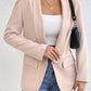 Shawl Collar Long Sleeve Blazer