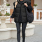 Pocketed Zip Up Vest Coat