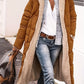 Plus Size Zip Up Sherpa Hooded Coat