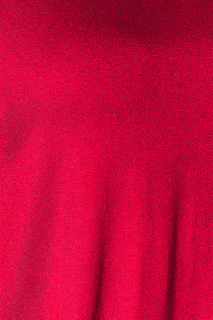 Round Neck Slit Top and Pants Set