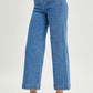 RISEN High Rise Wide Leg Jeans