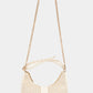 Fame Straw Braid Hobo Bag