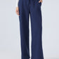 Drawstring Wide Leg Pants