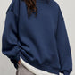 Oversize Round Neck Dropped Shoulder Sweatshirt