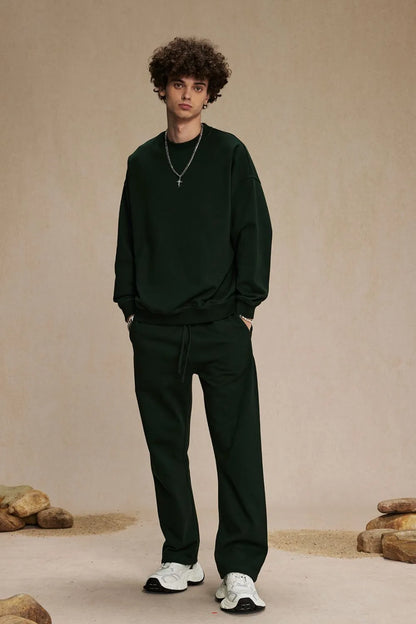 Round Neck Long Sleeve Sweatshirt