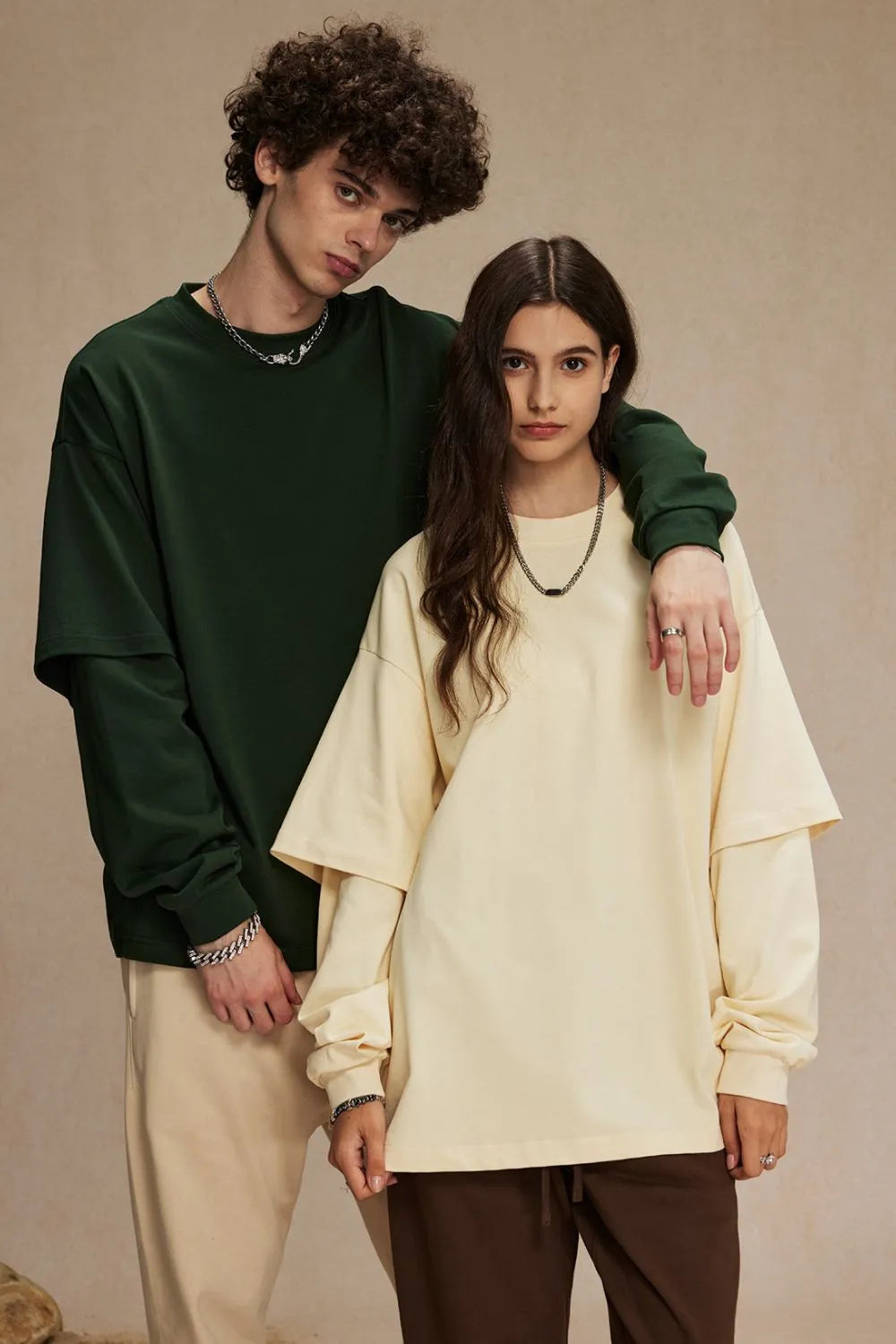 Round Neck Long Sleeve T-Shirt