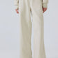 Drawstring Wide Leg Pants