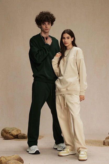 Round Neck Long Sleeve Sweatshirt