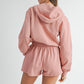 French Terry Hooded Romper