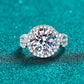 5 Carat Moissanite 925 Sterling Silver Ring