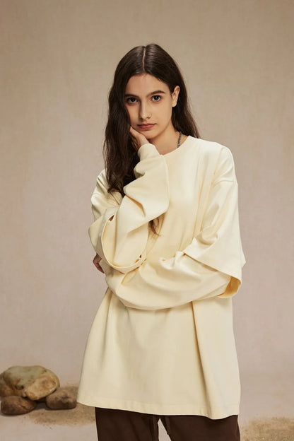 Round Neck Long Sleeve T-Shirt