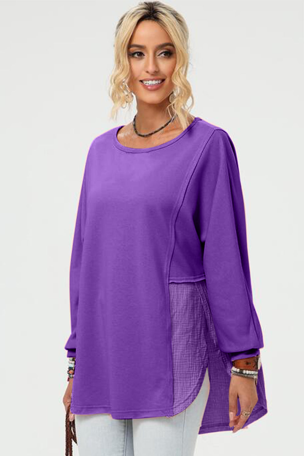 Long Sleeve High-Low T-Shirt