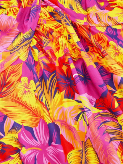 Twisted Printed V-Neck Cami Dress