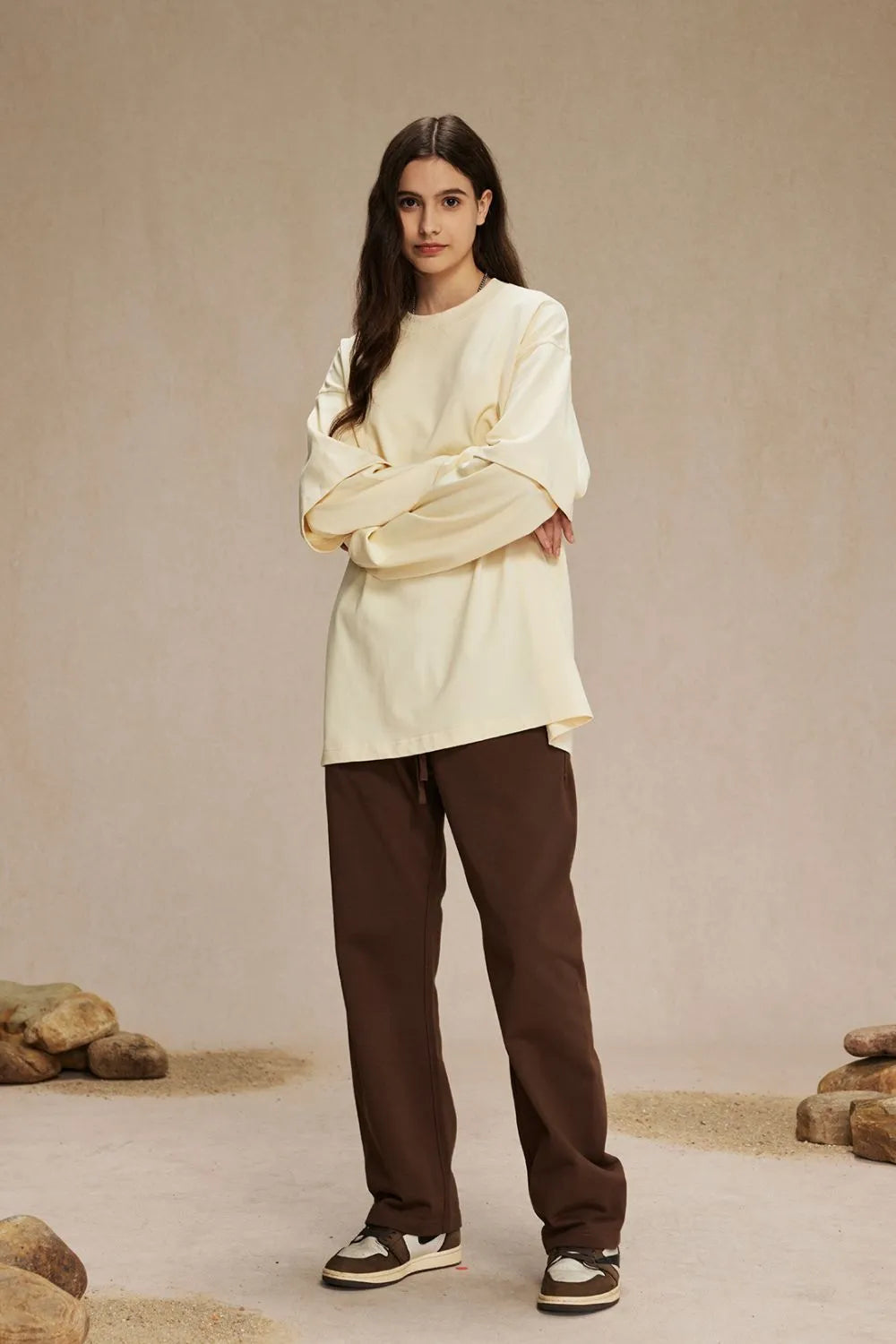 Round Neck Long Sleeve T-Shirt