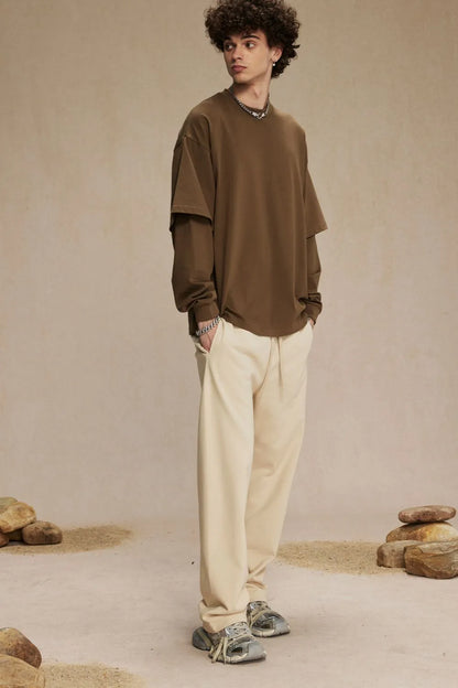 Round Neck Long Sleeve T-Shirt